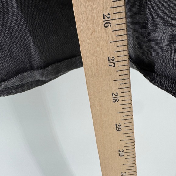 Structure Men's Gray Roll Up Long Sleeve Button Down Shirt XL Cotton Blend - Picture 9 of 11